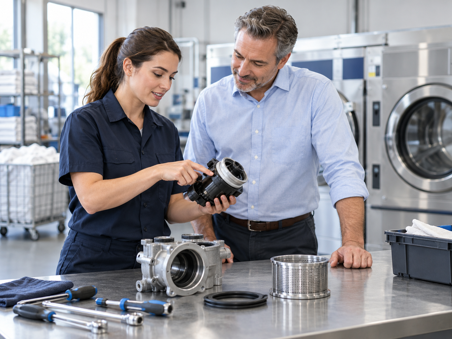 Technical collaboration around laundry products and resources